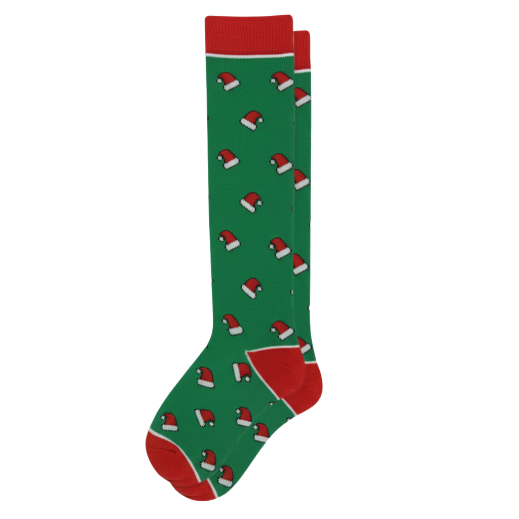 Santa Hat Compression Socks