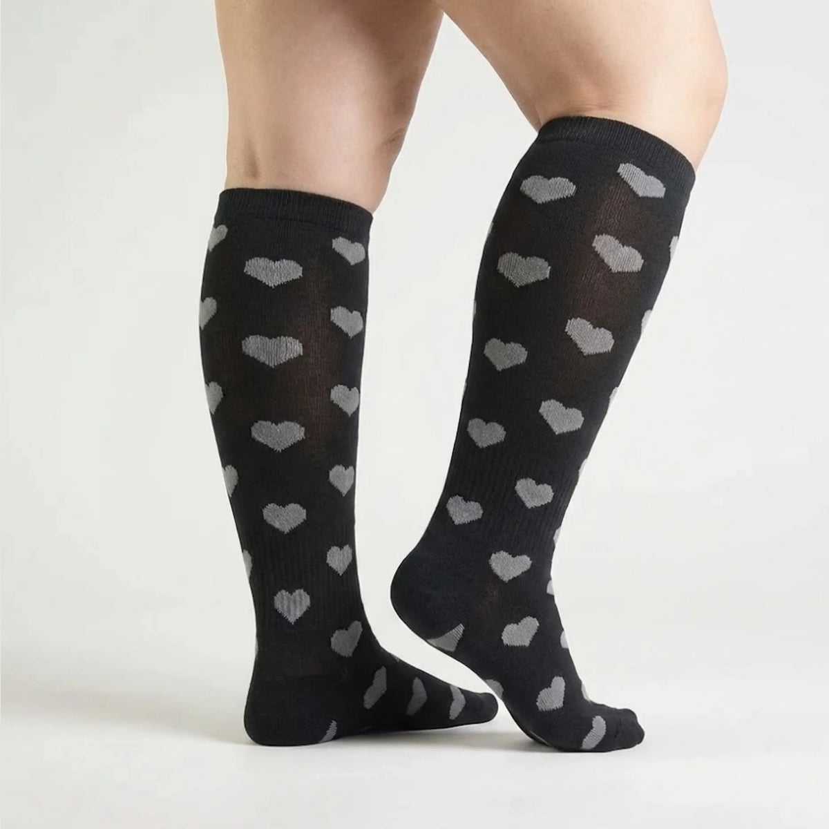 Dark hearts Compression Socks