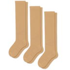 Beige Compression Socks