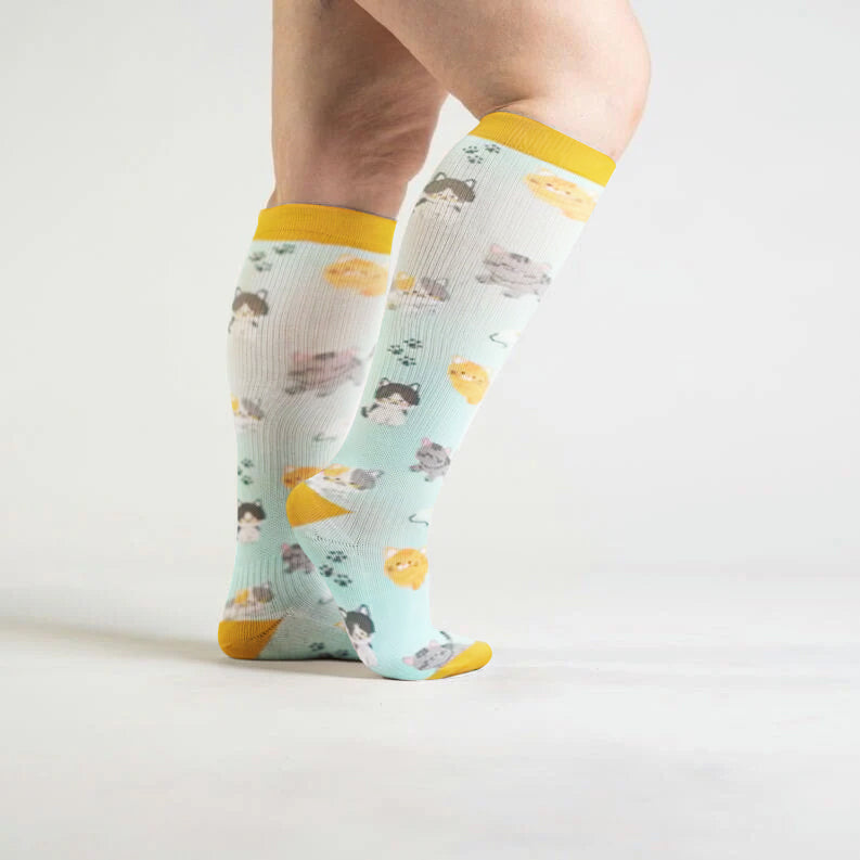 Cat Buddies Compression Socks