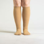 Beige Compression Socks
